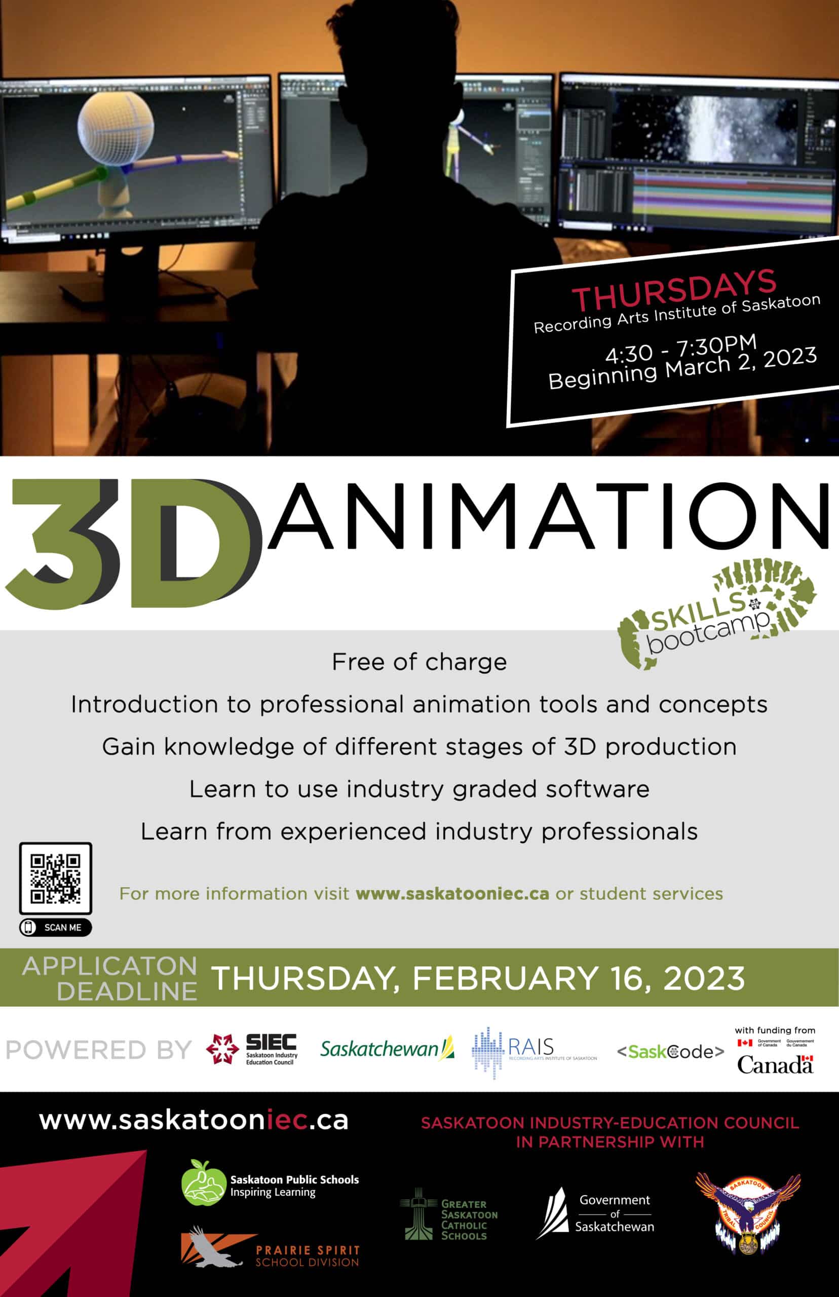 3D Animation - Saskatoon Industry Education Council